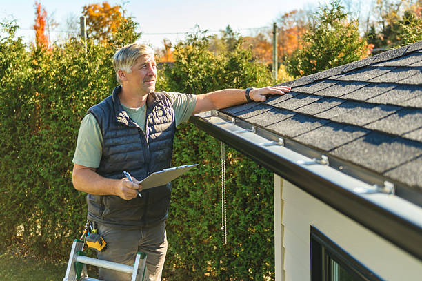 Professional Roofing technician working in Enfield, NH